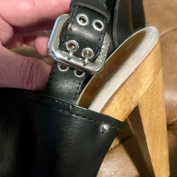 KORS by Michael Kors leather clog worn once, too high for me. - Picture 4 of 6